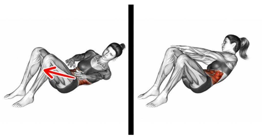 Косые мышцы живота — как накачать? лучшие упражнения на боковой пресс