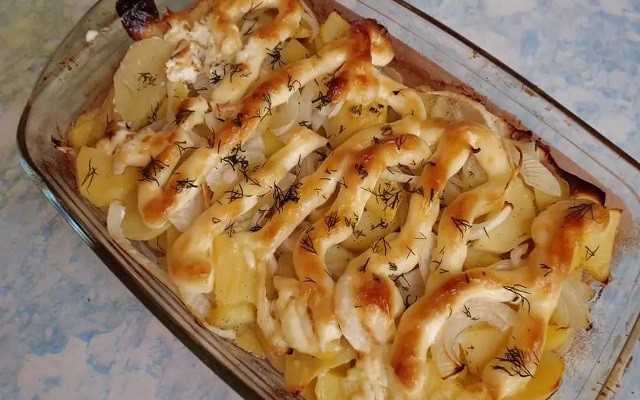 Готовим картошку с луком в духовке – по-украински, по-итальянски, по-царски и по-крестьянски. рецепты картошки с луком в духовке