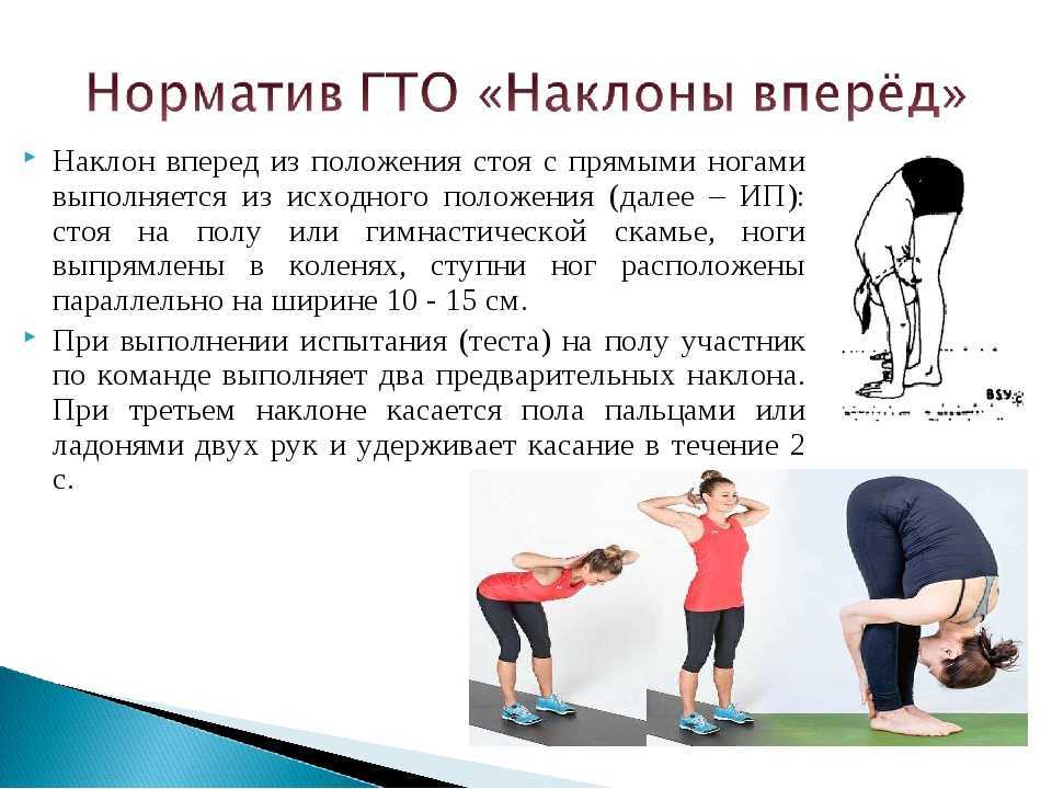 Наклоны вперед из положения стоя: с прямыми ногами, ошибки