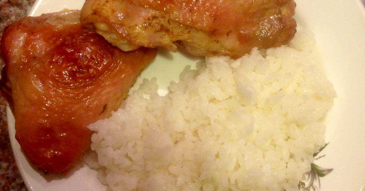 Куриные бедрышки с рисом – рецепт, как приготовить на сковороде