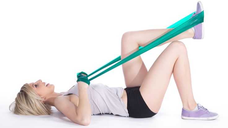 Упражнения с эластичной лентой