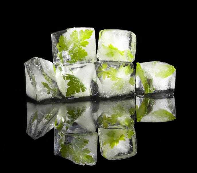 Рецепты ледяных кубиков для красоты лица
