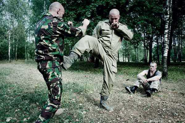 Тренировки спецназа по рукопашному бою / подготовка спецназа