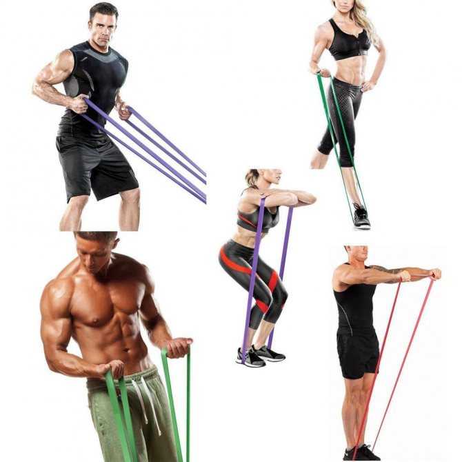 Упражнения с эспандером для мужчин и женщин в домашних условиях