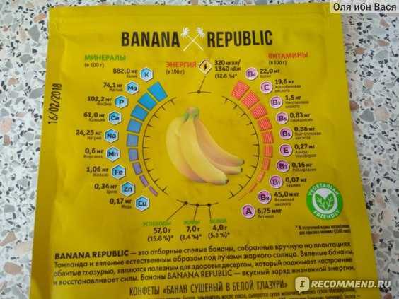 Полезные свойства банана, кбжу и польза для спорта