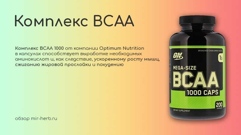 Порошок bcaa pureprotein: состав, способ приема, стоимость