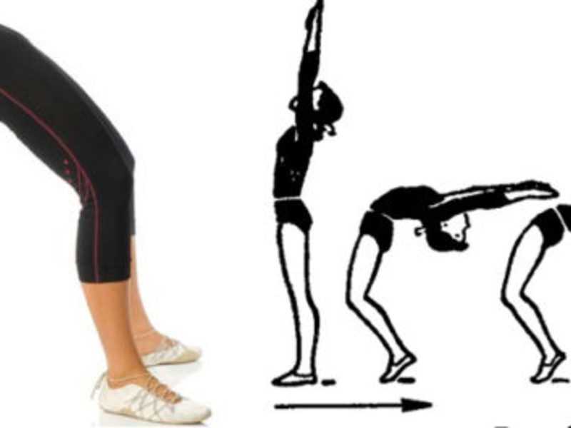 Упражнение мостик для спины - спорт и здоровье