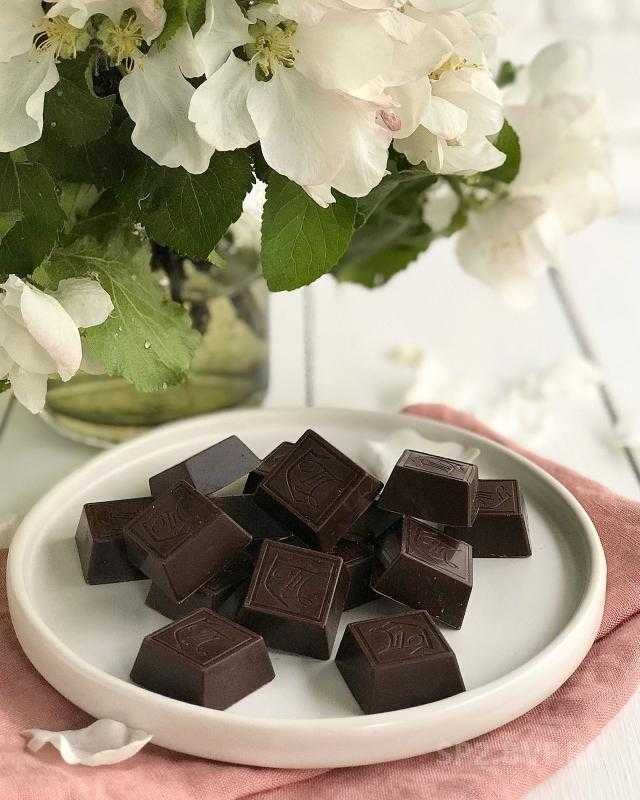 Горький шоколад можно
