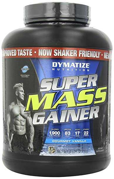 Super mass gainer от dymatize nutrition- описание гейнера, состав