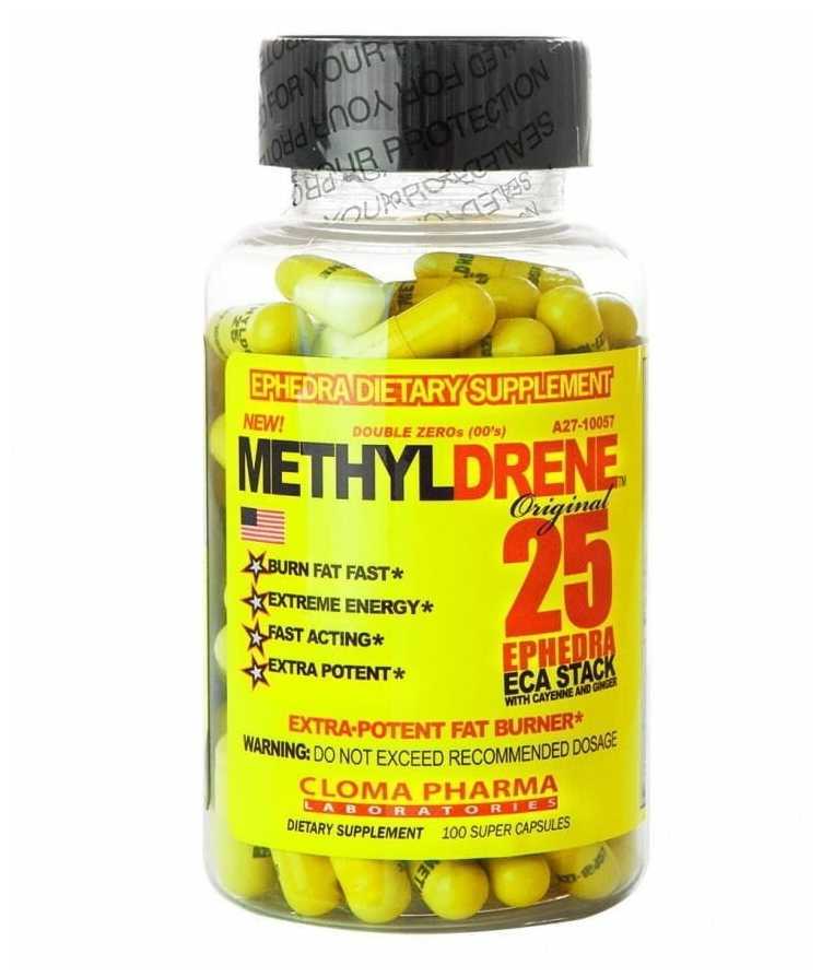 Инструкция по применению methyldrene 25 и влияние продукта на организм