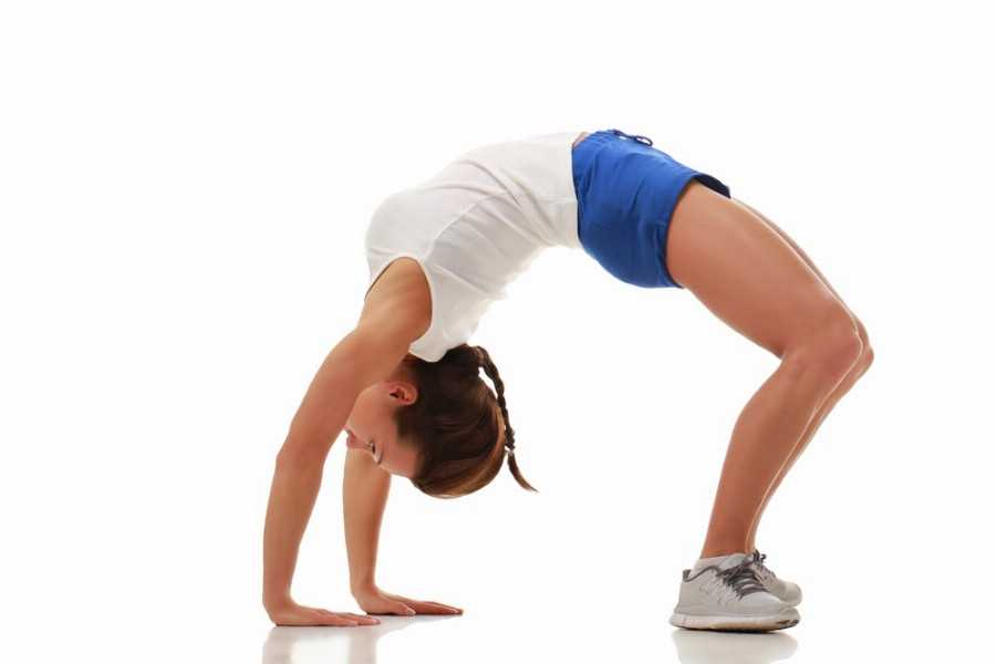 Мостик - упражнение для развития гибкости и мышц спины