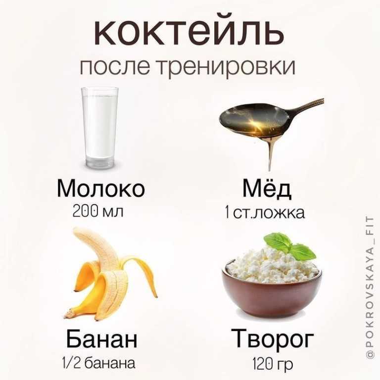 Рецепт протеинового коктейля в домашних условиях