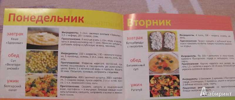 Основы полноценной вегетарианской диеты