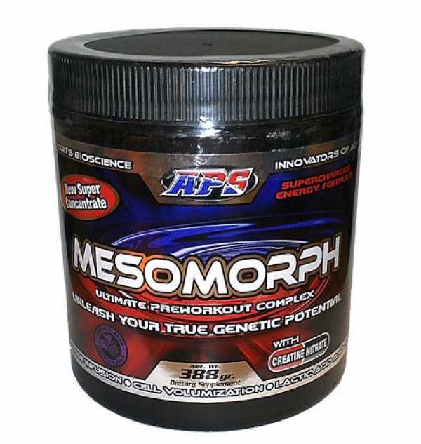 Предтренировочный комплекс aps mesomorph- состав и действие мезоморфа