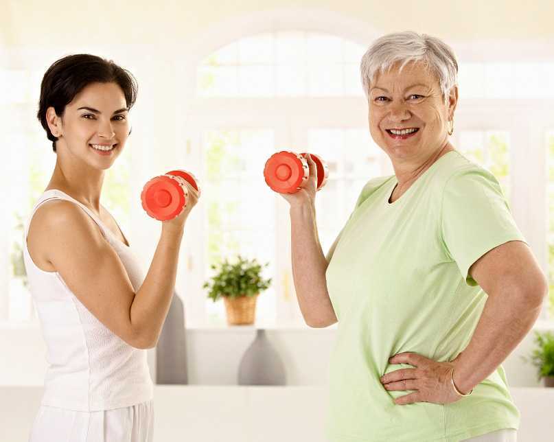 Упражнения с отягощениями полезны и в пожилом возрасте | fpa