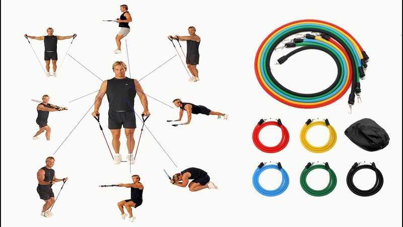 17 эффективных упражнений для тренировки с резиновым жгутом