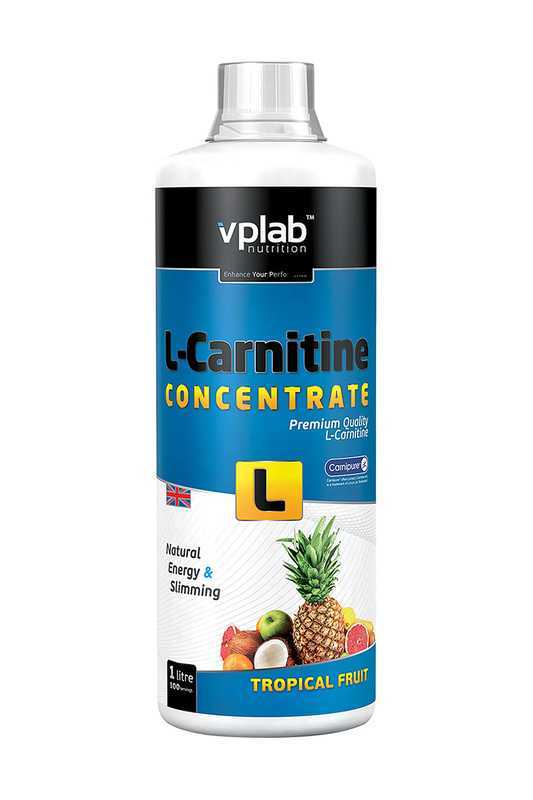 L-carnitine concentrate от vplab: как принимать, состав и отзывы