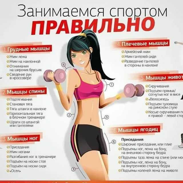 Лучшие упражнения для женщин