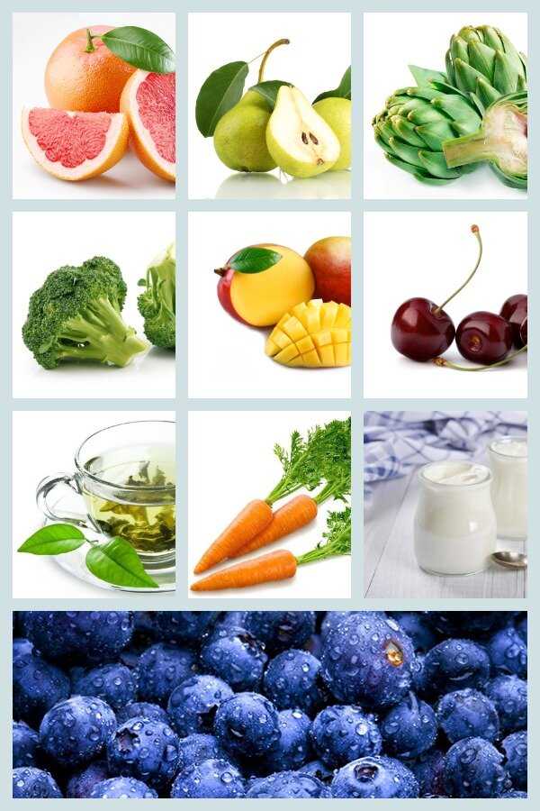 Овощи и фрукты для похудения список. список диетических продуктов для похудения