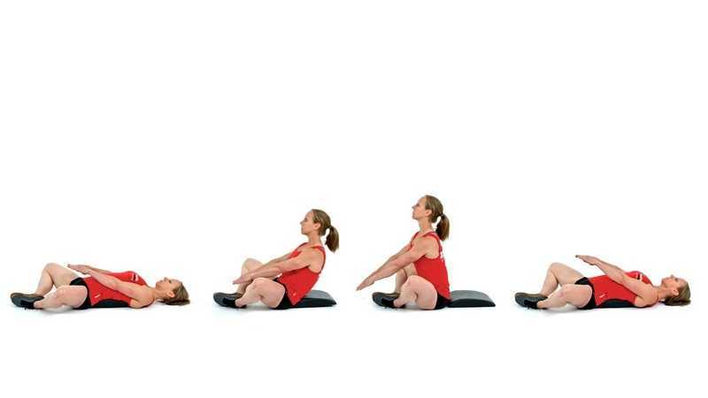 Ситапы (sit ups) - качаем пресс - техника выполнения упражнения.