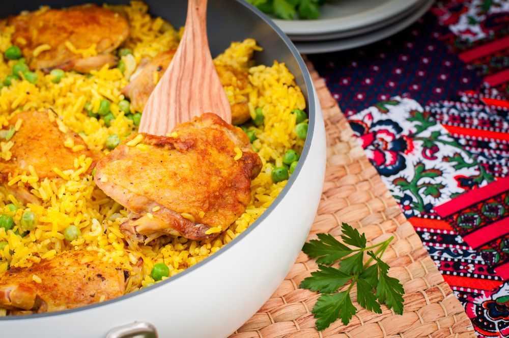 Плов с курицей на сковороде – 8 рецептов приготовления