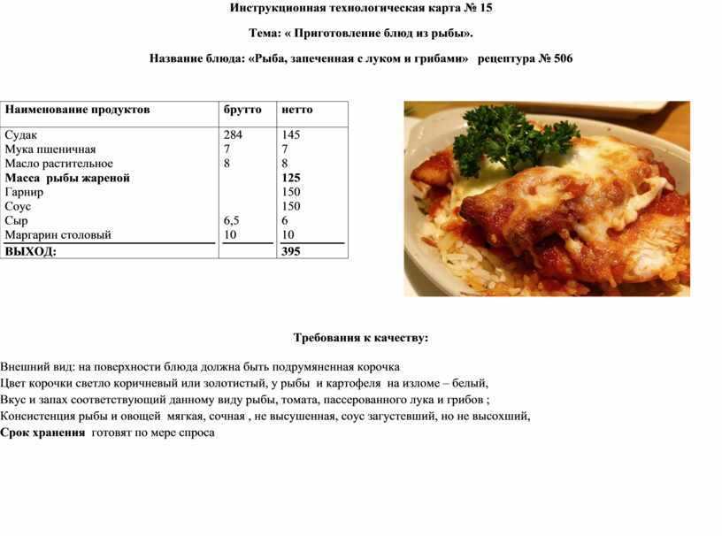 Уха ростовская рецепт технологическая карта по сборнику рецептур