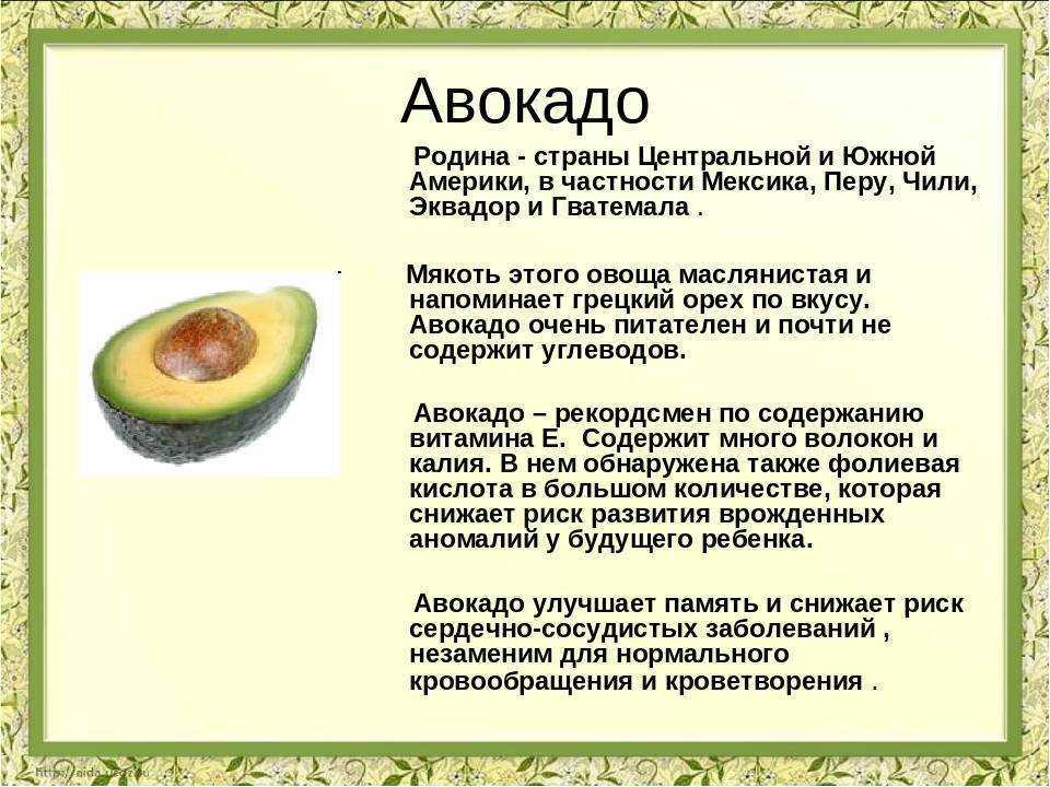 Кажется, что вы уже все знаете о продуктах для похудения И все диеты скучны и однообразны Давайте добавим экзотический фрукт в ваше меню – авокадо