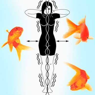 Упражнение «золотая рыбка» кацудзо ниши для позвоночника