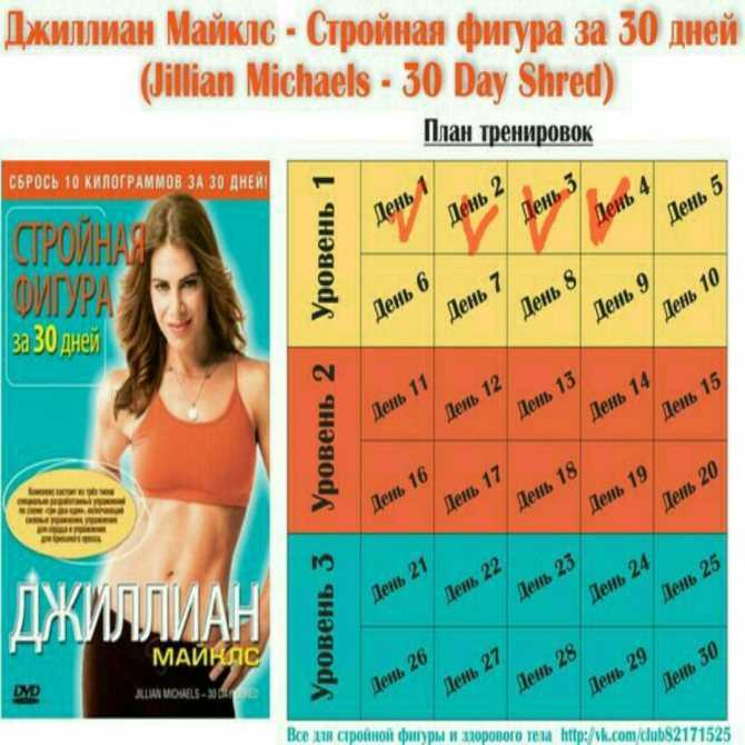Джиллиан майклc "похудей за 30 дней"