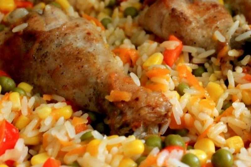 Рис с курицей на сковороде – 7 рецептов как приготовить
