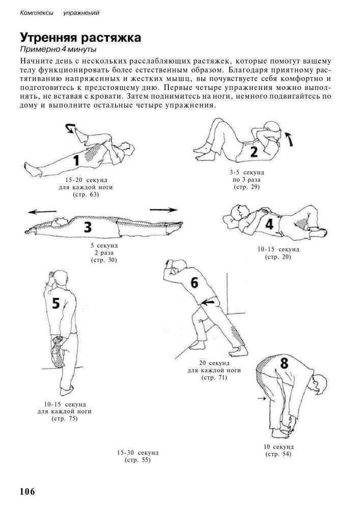 Упражнения при боли в пояснице - 7 простых растяжек