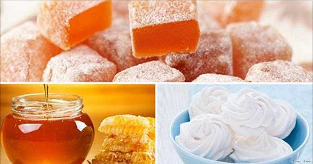 Калорийность меда, халвы, мороженого, шоколада и других сладостей - похудейкина