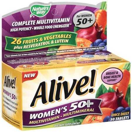 12 лучших витаминов для женщин после 50 лет