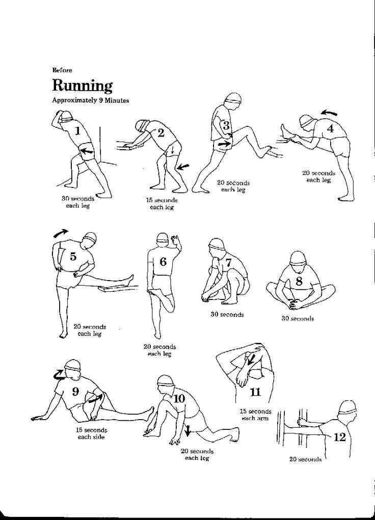 Правильная разминка перед бегом - упражнения для начинающих в любой сезон, для бега на улице или беговой дорожке