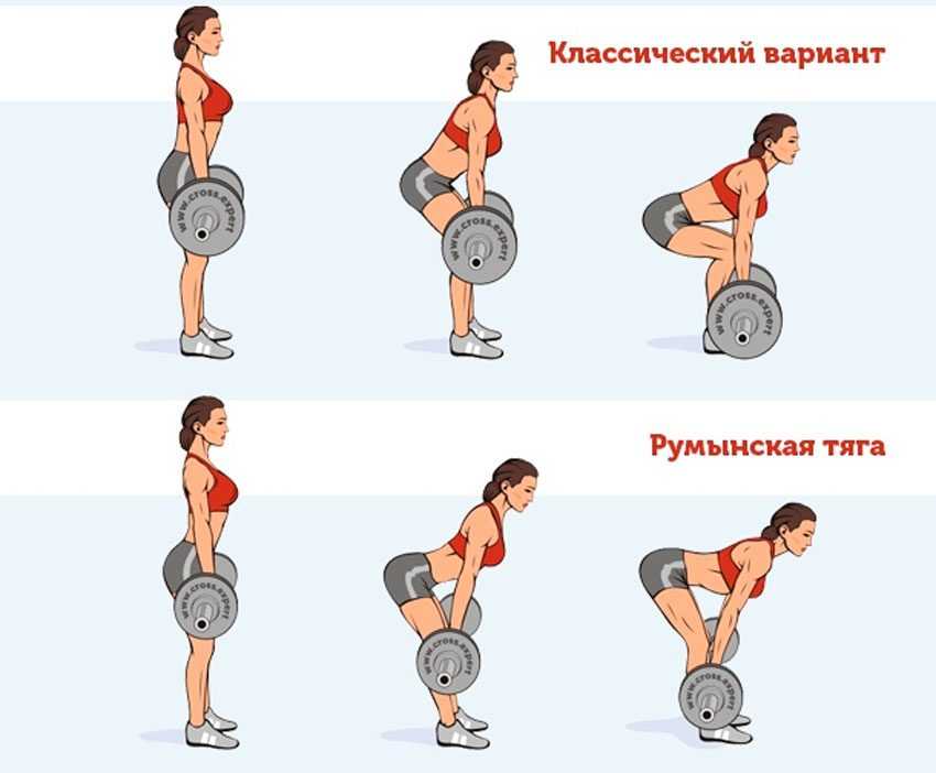 Румынская становая тяга со штангой - одно из самых эффективных упражнений для развития мышц поясницы, задней поверхности бедра и ягодиц