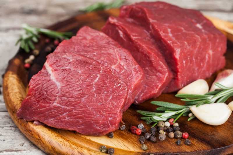 Самая полная и информативная таблица калорийности говядины и телятины с содержанием белков, жиров и углеводов Мясо и субпродукты в разных степенях готовности