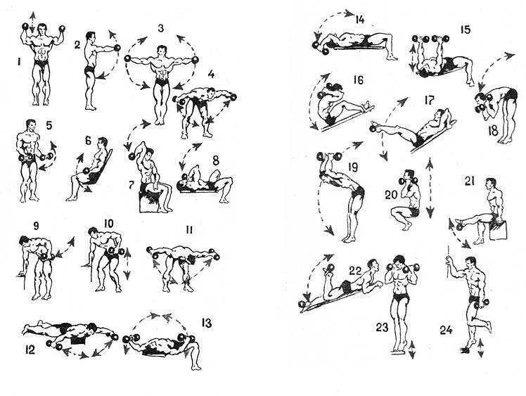 Топ 4 упражнения на грудь со штангой