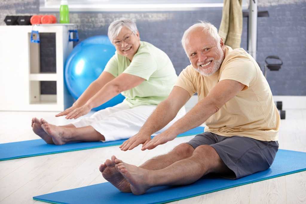 Упражнения с отягощениями полезны и в пожилом возрасте